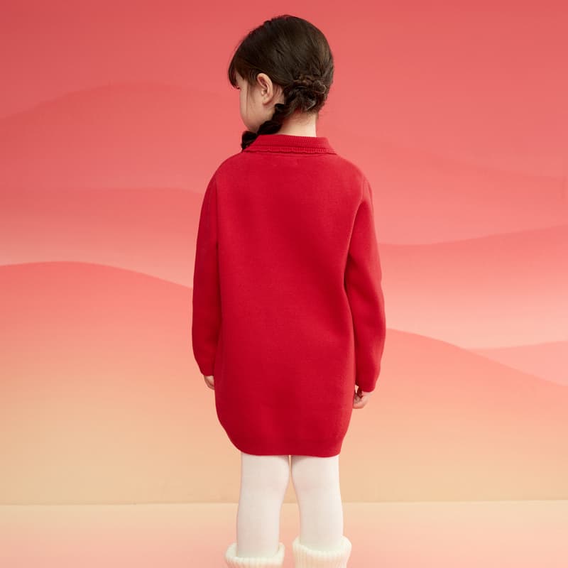 BALABALA Платье Китай Красный для детей 3-7 лет - изображение 6