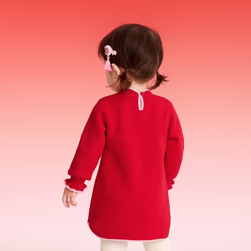 Balabala Красный тон 00366 Kids Платья - изображение 5
