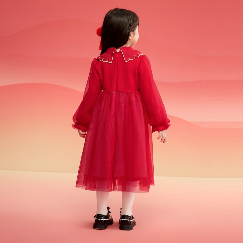 BALABALA Платье Красный тон Детское 3-7 лет - изображение 6