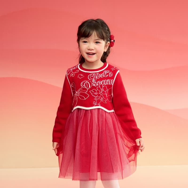BALABALA Платье Красный тон Детское 3-7 лет - изображение 6