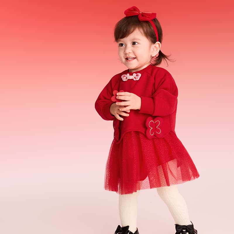 Balabala Китай Красный 60611 Kids Платья - изображение 5