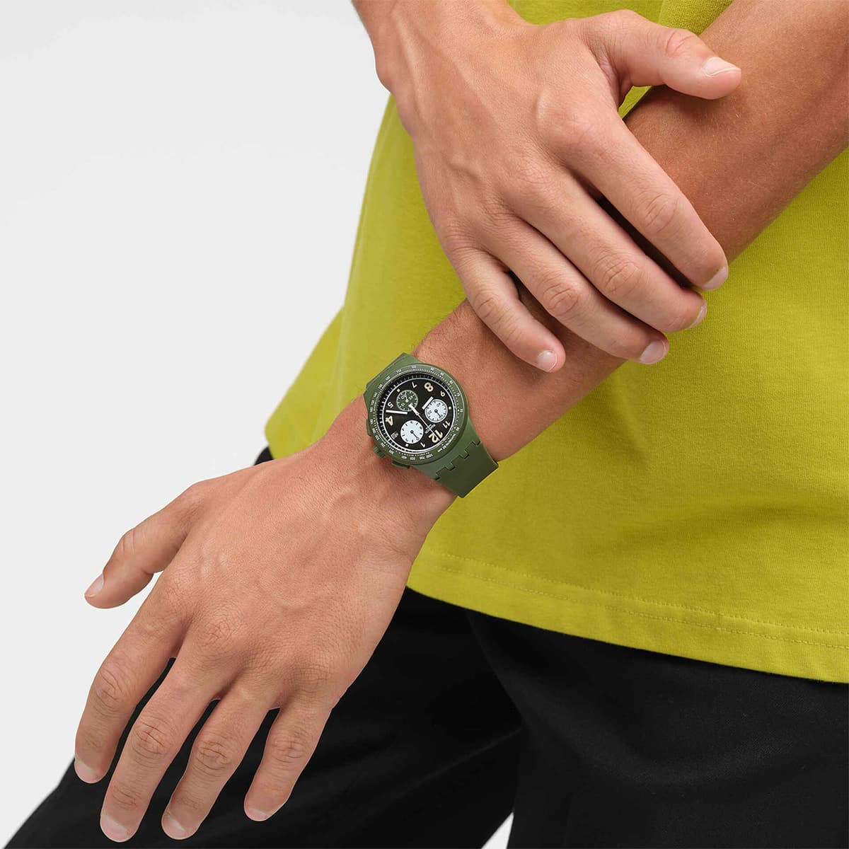 Часы SWATCH 42mm SUSG406 - изображение 4