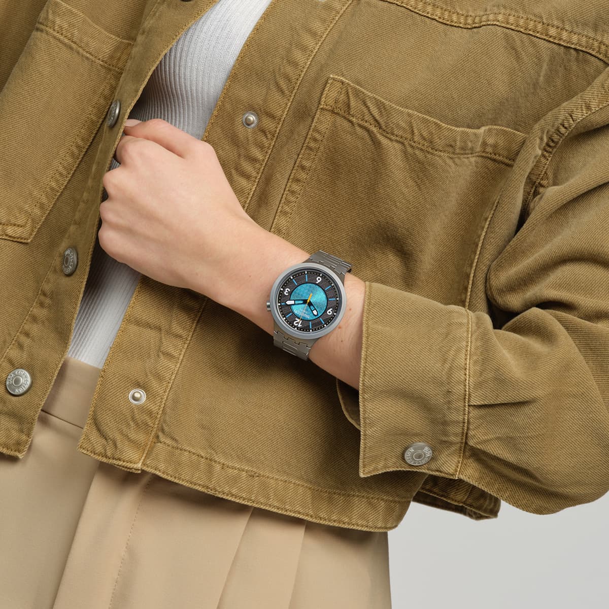Часы SWATCH SB07S116G - изображение 4