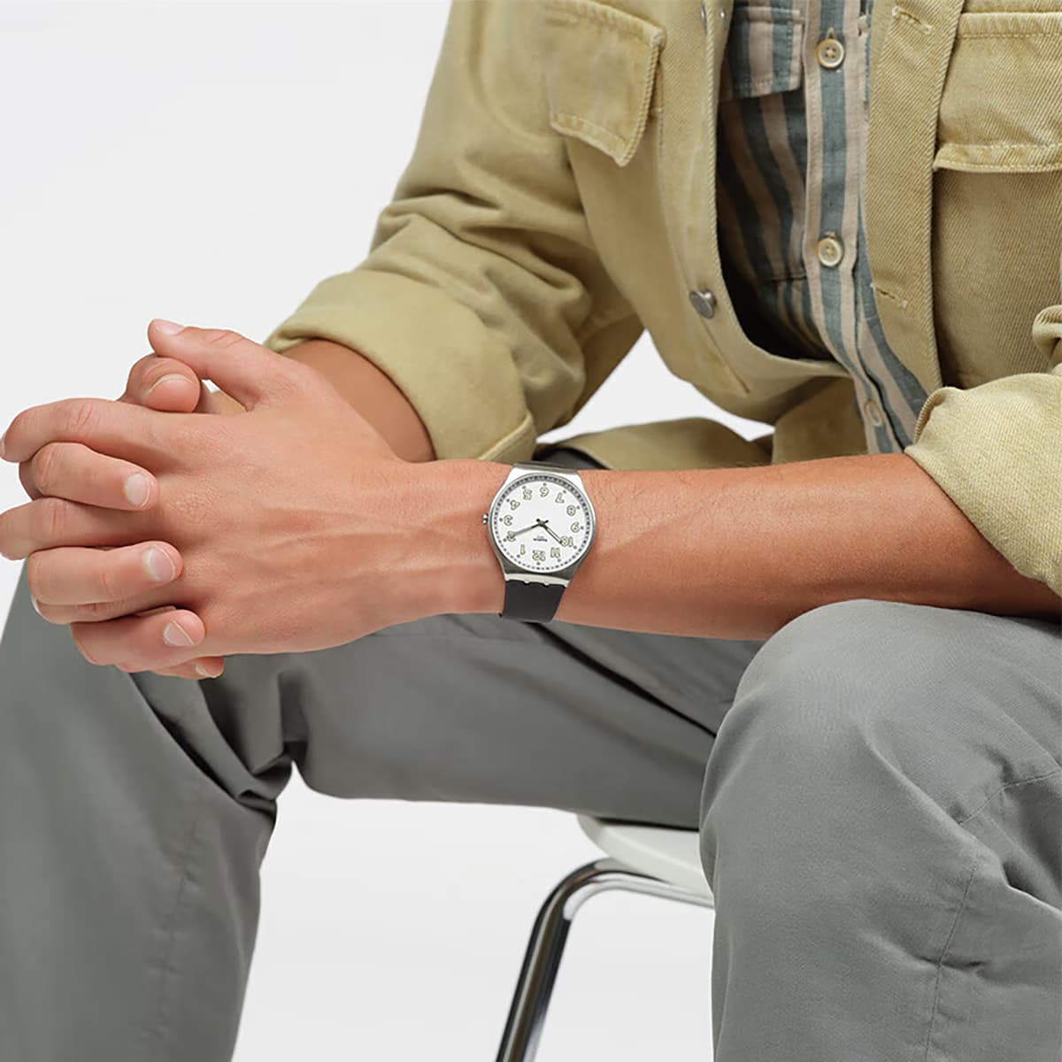 Часы SWATCHSKIN IRONY 43mm SS07S134 - изображение 4
