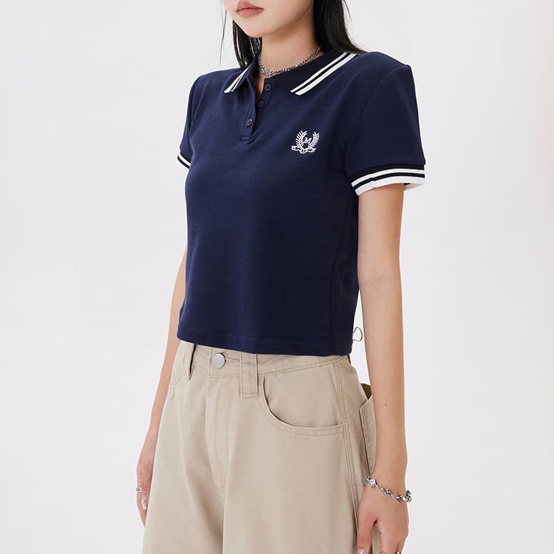Футболка Kazalin SS24 Navy Tee - изображение 7