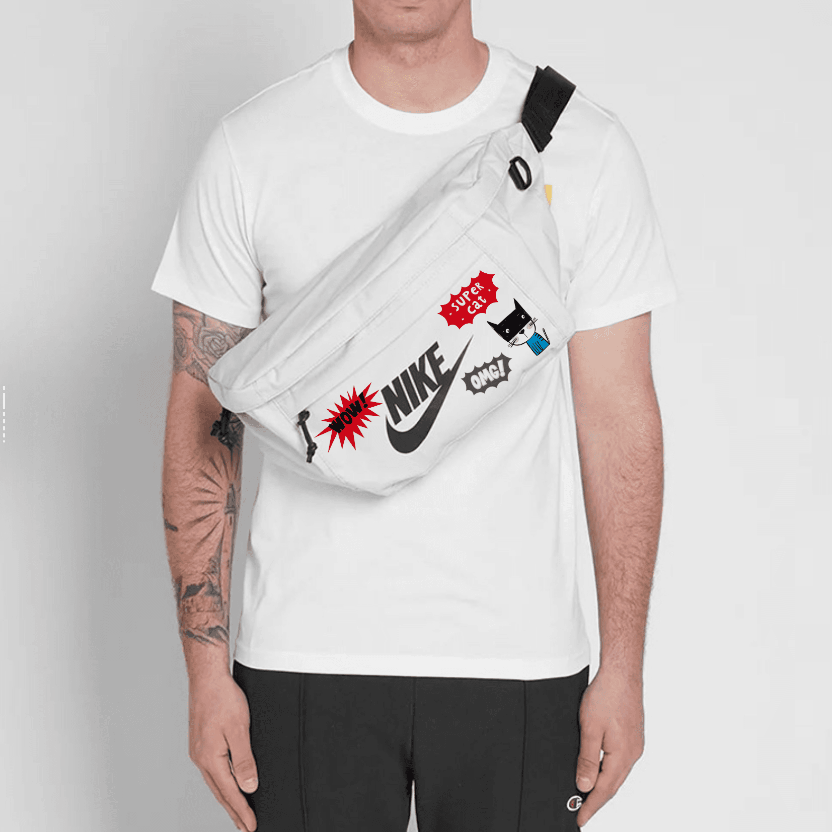 Поясная сумка Nike Logo - изображение 9
