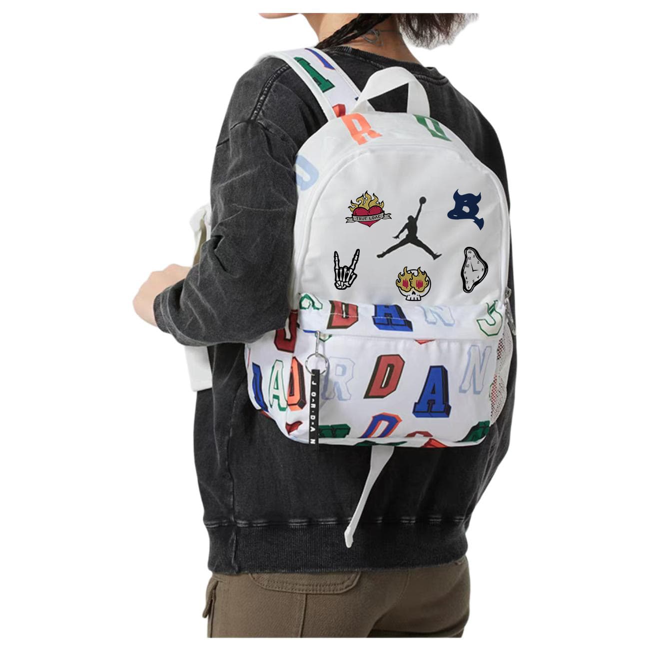 Рюкзак Jordan Custom Backpack Black Cat - изображение 11