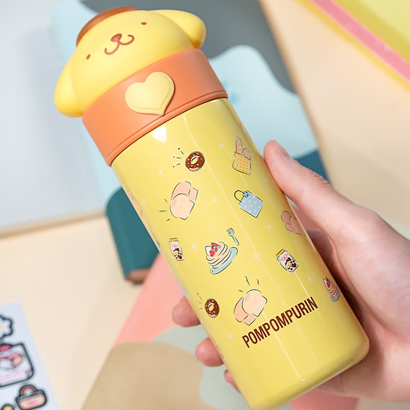 Sanrio x AIKESI Hello Kitty Термокружка из нержавеющей стали 316 объем 400 мл - изображение 2