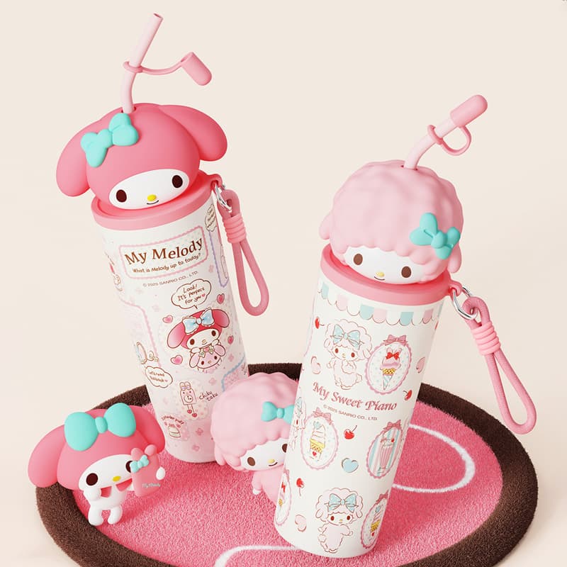 Sanrio x Hello Kitty Термокружки и термосы с эффектом сохранения тепла объем 700 мл - изображение 2
