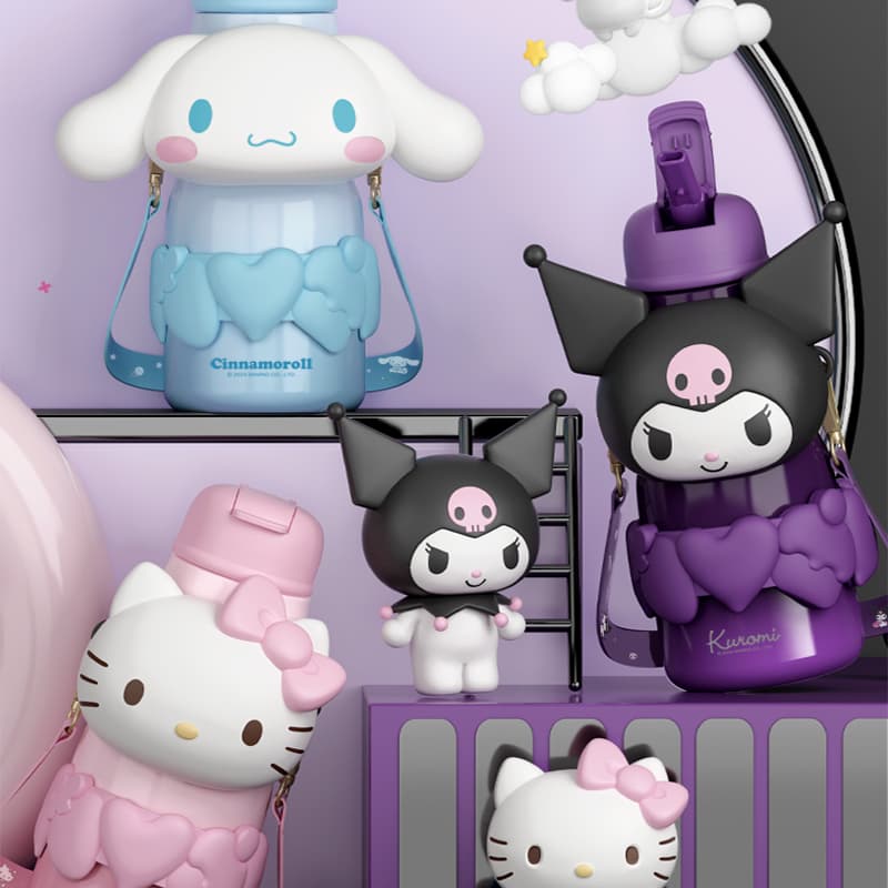 Sanrio x Hello Kitty Коллаборация Термокружка 650 мл - изображение 5