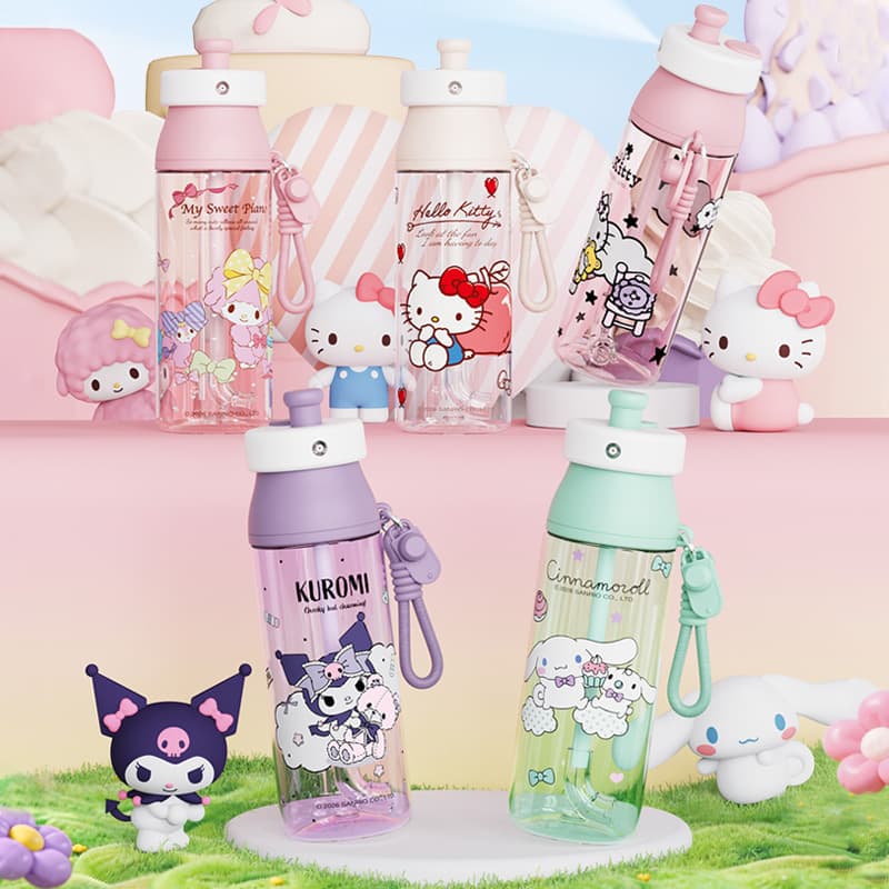 Sanrio x Hello Kitty Коллаборация Космос Пластиковый Подстаканник 500 мл - изображение 2