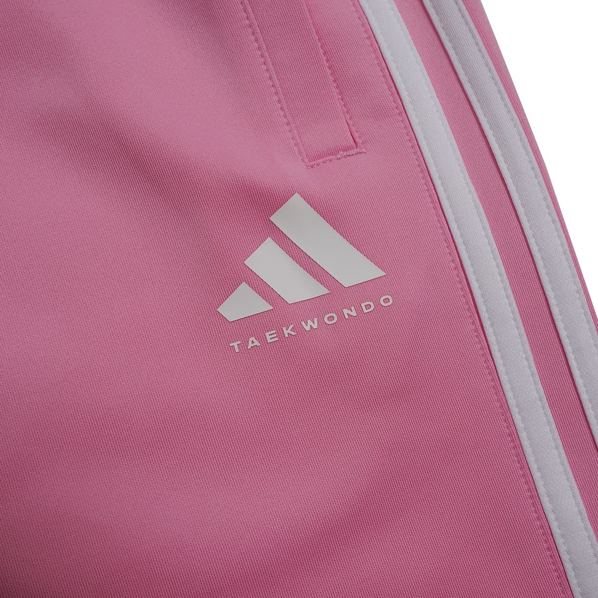 Adidas Розовые Белые Детские Спортивные Штаны - изображение 6