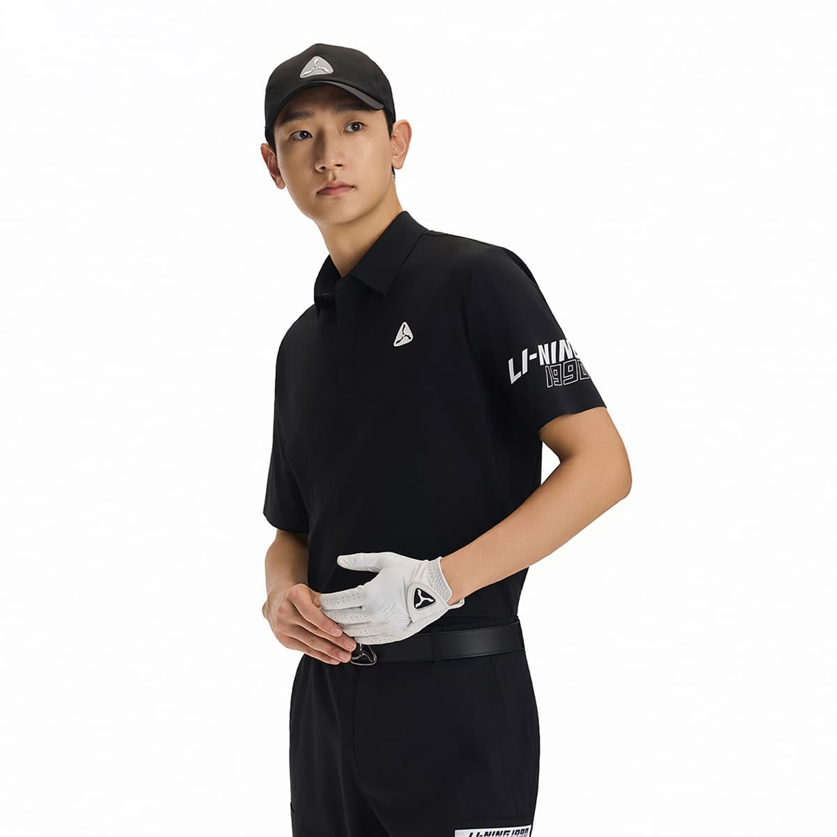 Поло LI NING 1990 Golf Collection Поло Мужской Черный - изображение 5