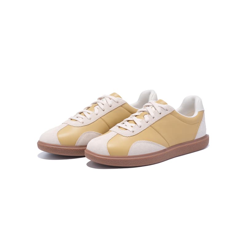 Кроссовки LI-NING 1990 Classic Series Удобно и модно Универсальные Лоу-топы Повседневная обувь для скейтборда Женские Карри-желтый/Экрю - изображение 4
