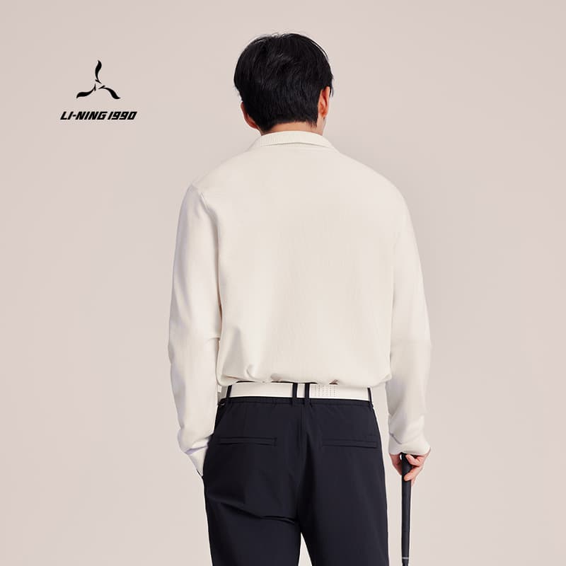 LI NING 1990 Сливочный Мужской Трикотаж - изображение 7