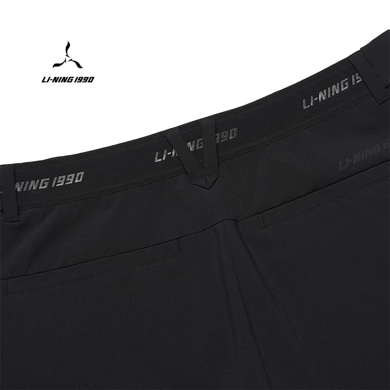 Спортивная одежда LI NING 1990 Черные Мужские Спортивные Брюки - изображение 6