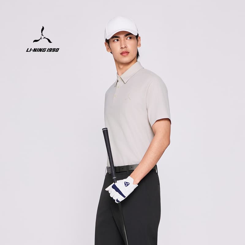 Поло LI-NING 1990 Elite Series Антибактериальный поло с быстрой сушкой и охлаждающим эффектом из импортной пике ткани, удобный крой, весенне-летний, мужской - изображение 5