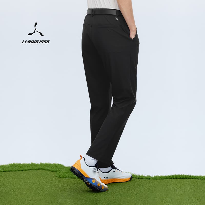 Спортивная одежда LI NING 1990 Черные Мужские Спортивные Брюки - изображение 2