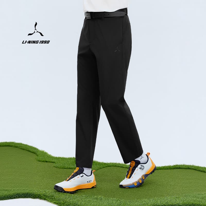 Спортивная одежда LI NING 1990 Черные Мужские Спортивные Брюки - изображение 4