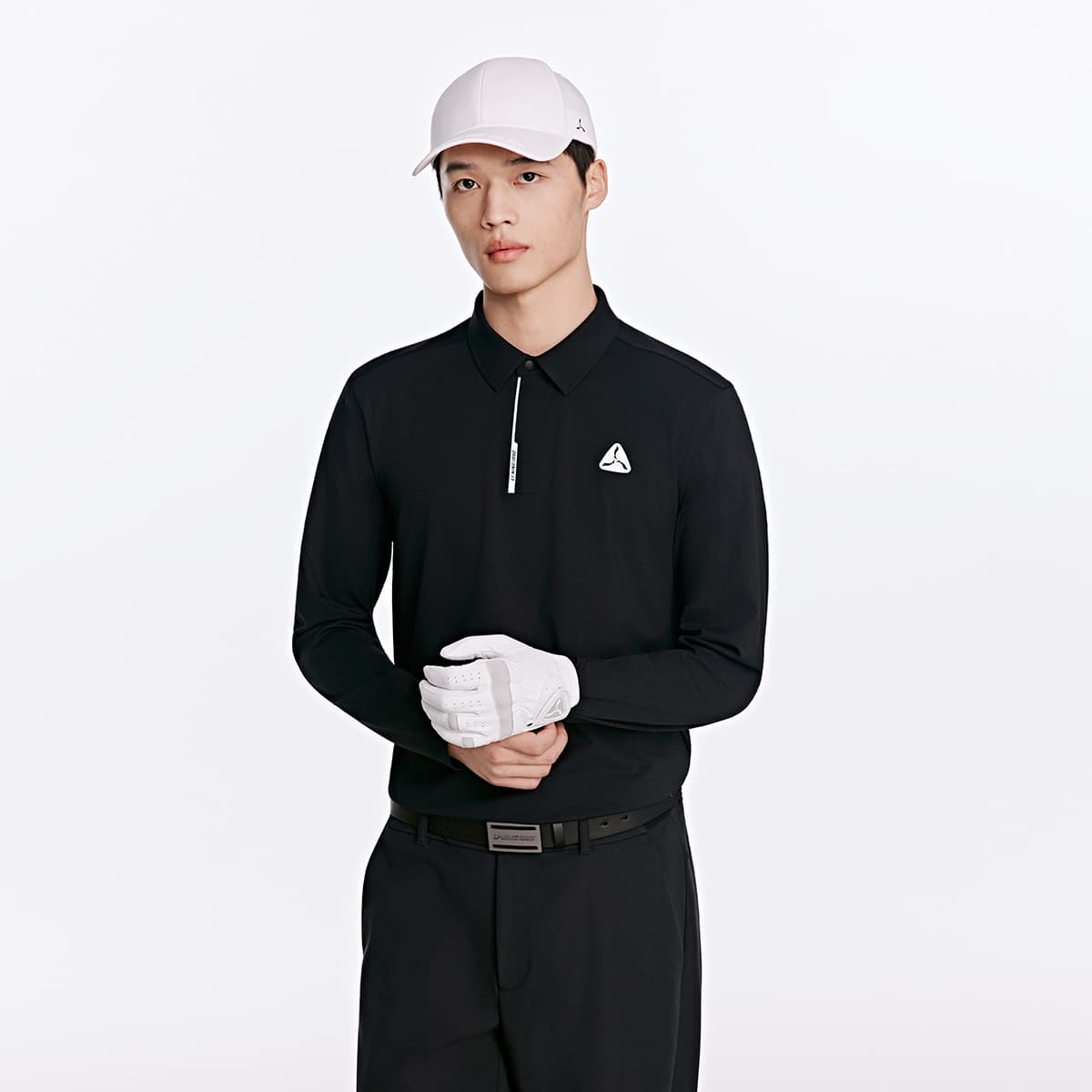 Поло LI-NING 1990 Универсальное поло для отдыха с длинным рукавом приталенного кроя - изображение 7