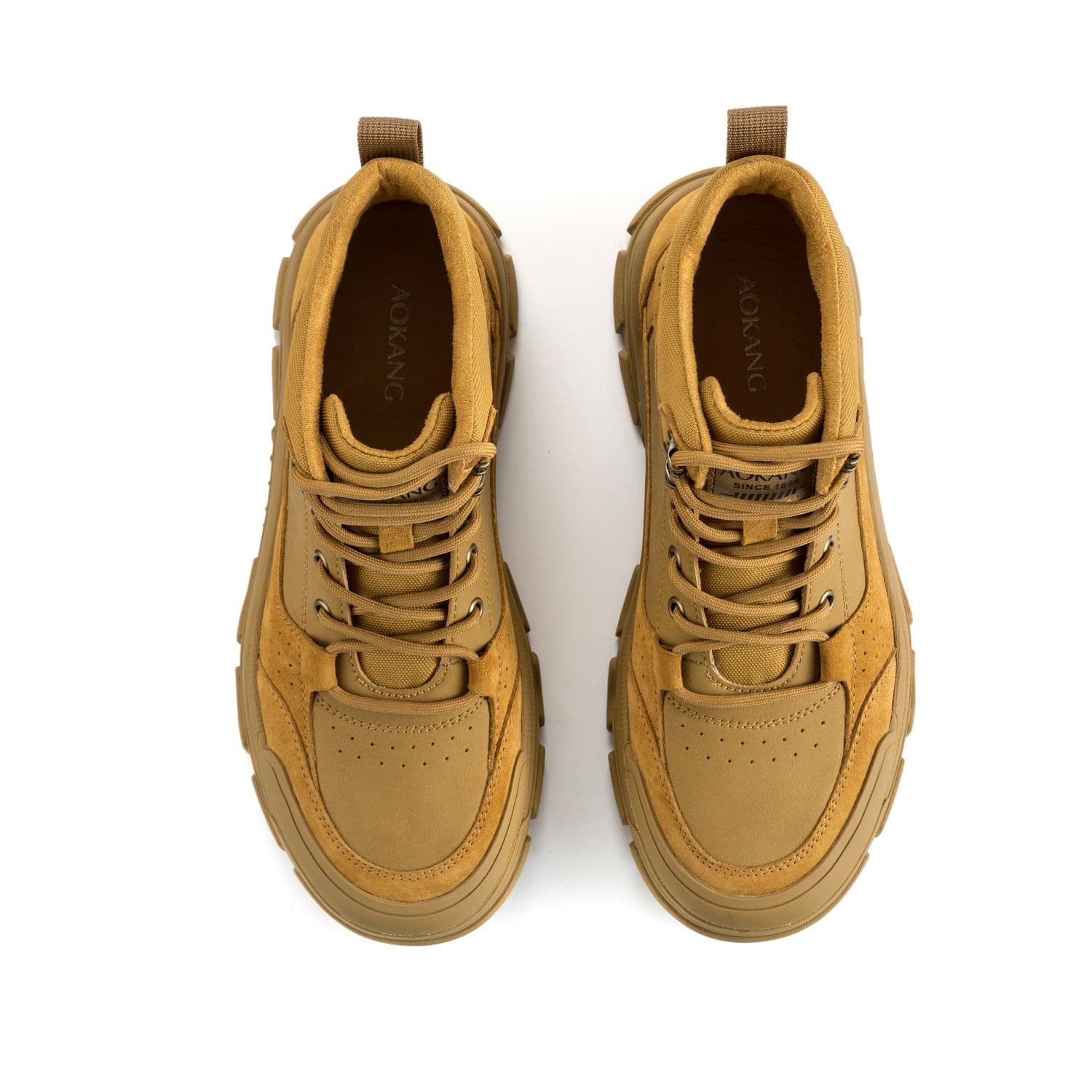 Ботинки уличные AOKANG Outdoor Boots Tan - изображение 5