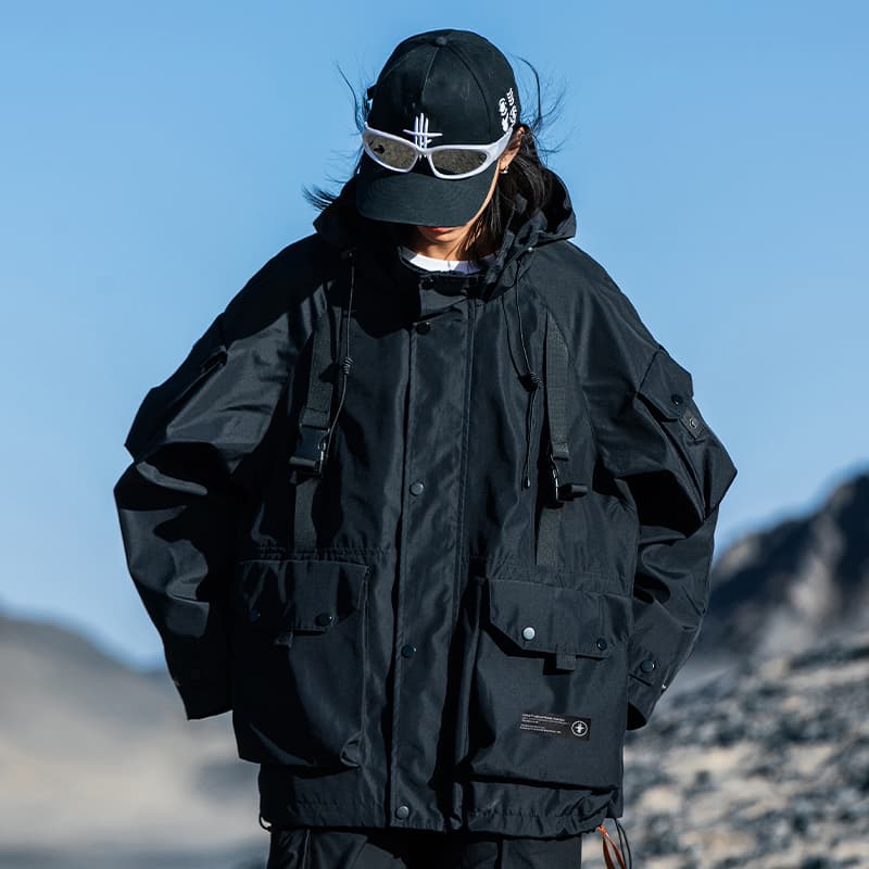 Куртка AOGZ Paratrooper Jacket Black - изображение 4