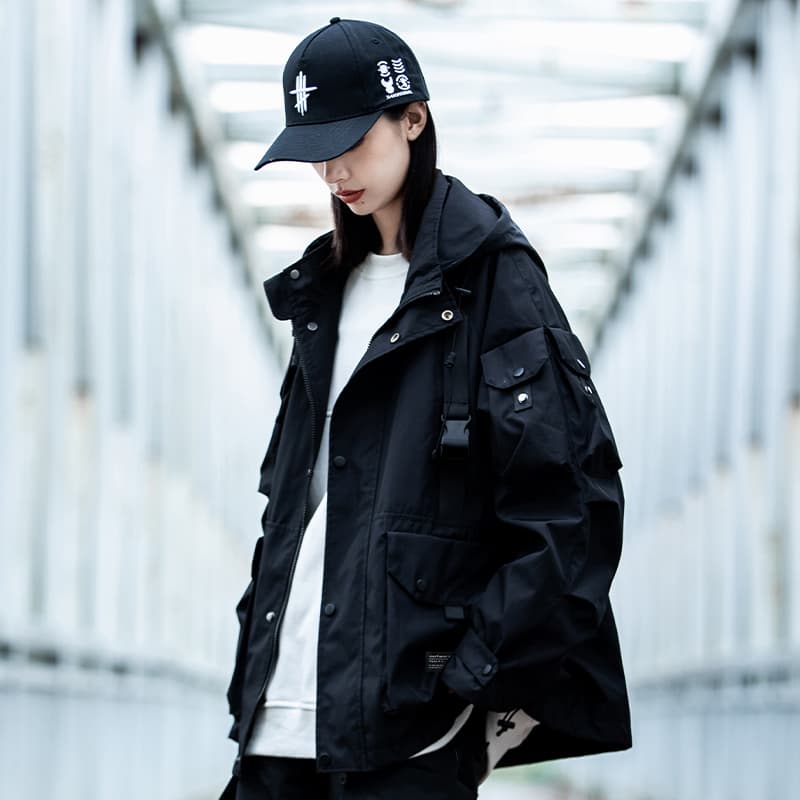 Куртка AOGZ Paratrooper Jacket Black - изображение 9