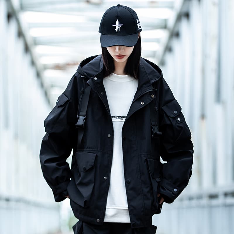 Куртка AOGZ Paratrooper Jacket Black - изображение 8