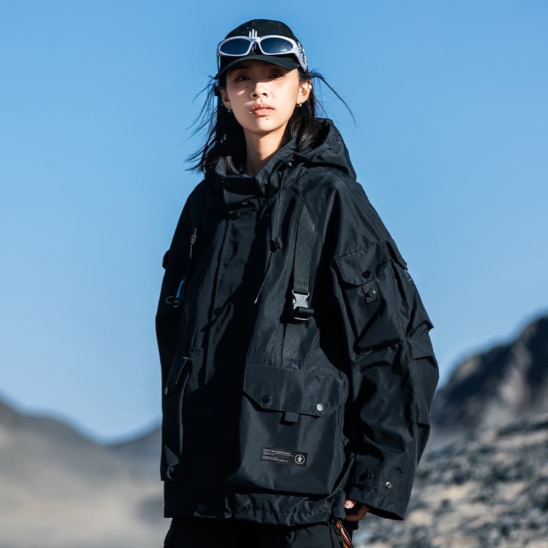 Куртка AOGZ Paratrooper Jacket Black - изображение 5