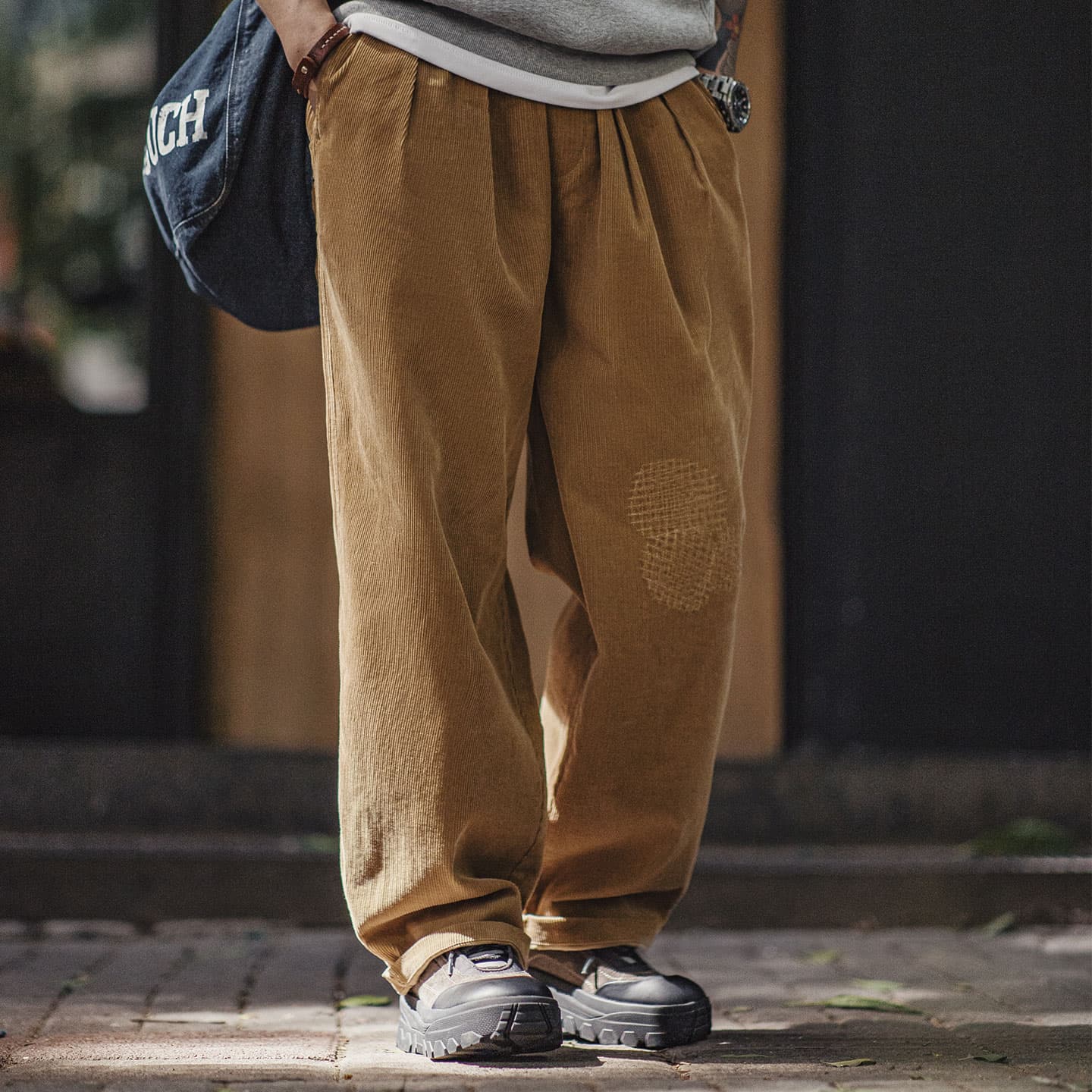 Кроссовки MADEN Горпкор City Wilderness Коллекция Устойчивая к истиранию Противоскользящая Низкий Топ Повседневная обувь Мужская - изображение 5