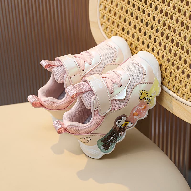 Кроссовки SNOOPY Детская повседневная обувь Low Top Розовый Kids - изображение 9