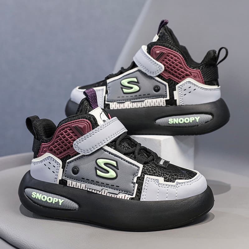 Кроссовки SNOOPY Детская повседневная обувь High Top Kids - изображение 6