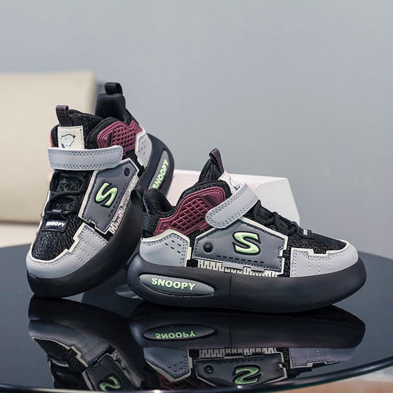 Кроссовки SNOOPY Детская повседневная обувь High Top Kids - изображение 10