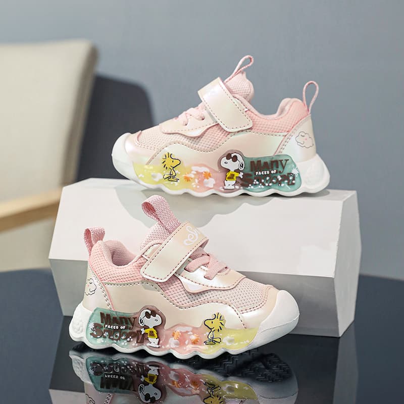 Кроссовки SNOOPY Детская повседневная обувь Low Top Розовый Kids - изображение 7