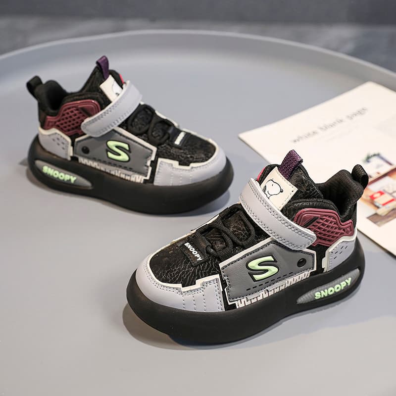 Кроссовки SNOOPY Детская повседневная обувь High Top Kids - изображение 7