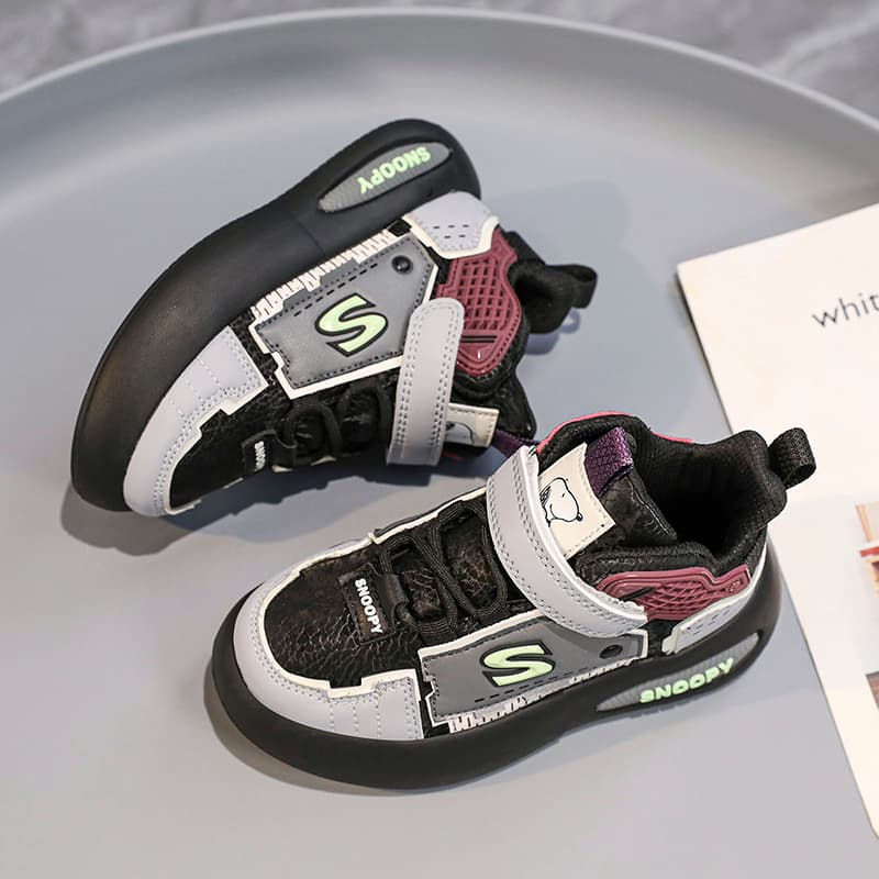 Кроссовки SNOOPY Детская повседневная обувь High Top Kids - изображение 8