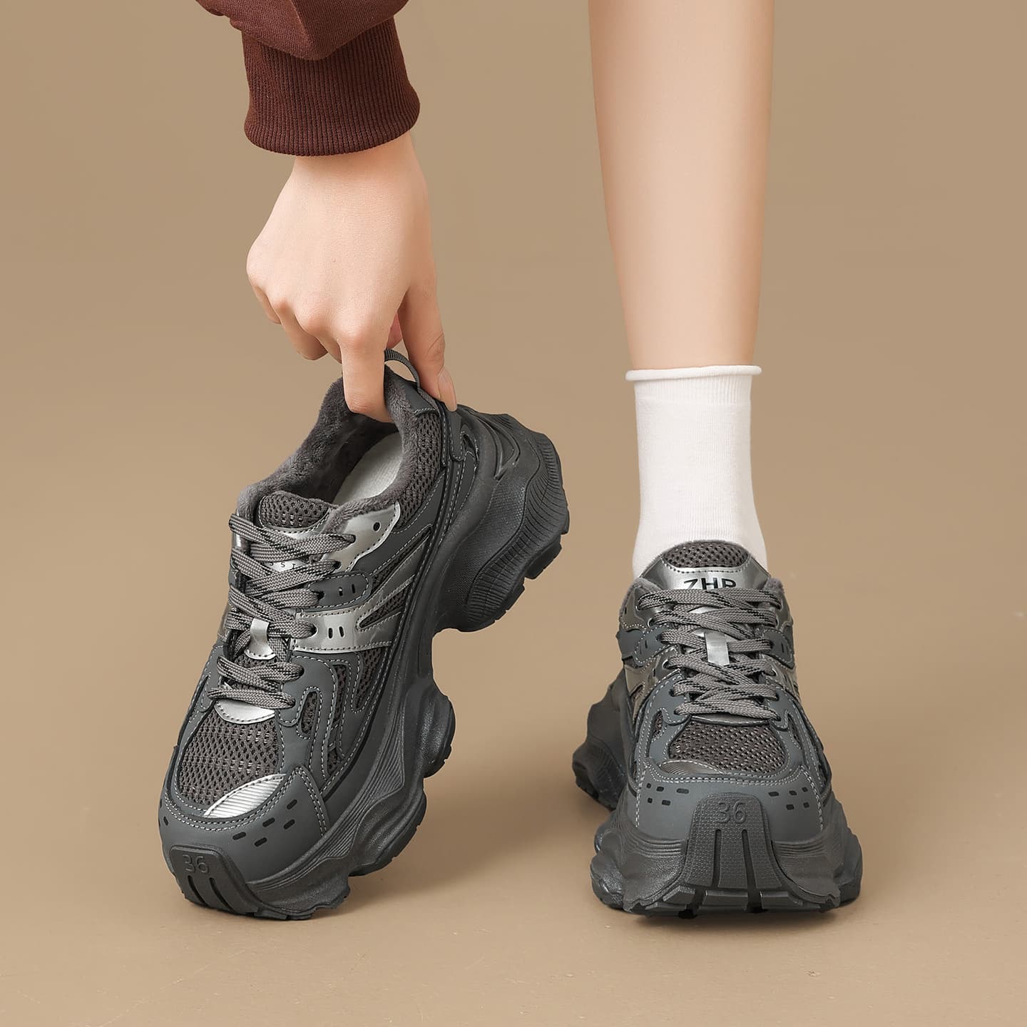 Кроссовки ZHR Low-Top Sneakers Women's - изображение 8