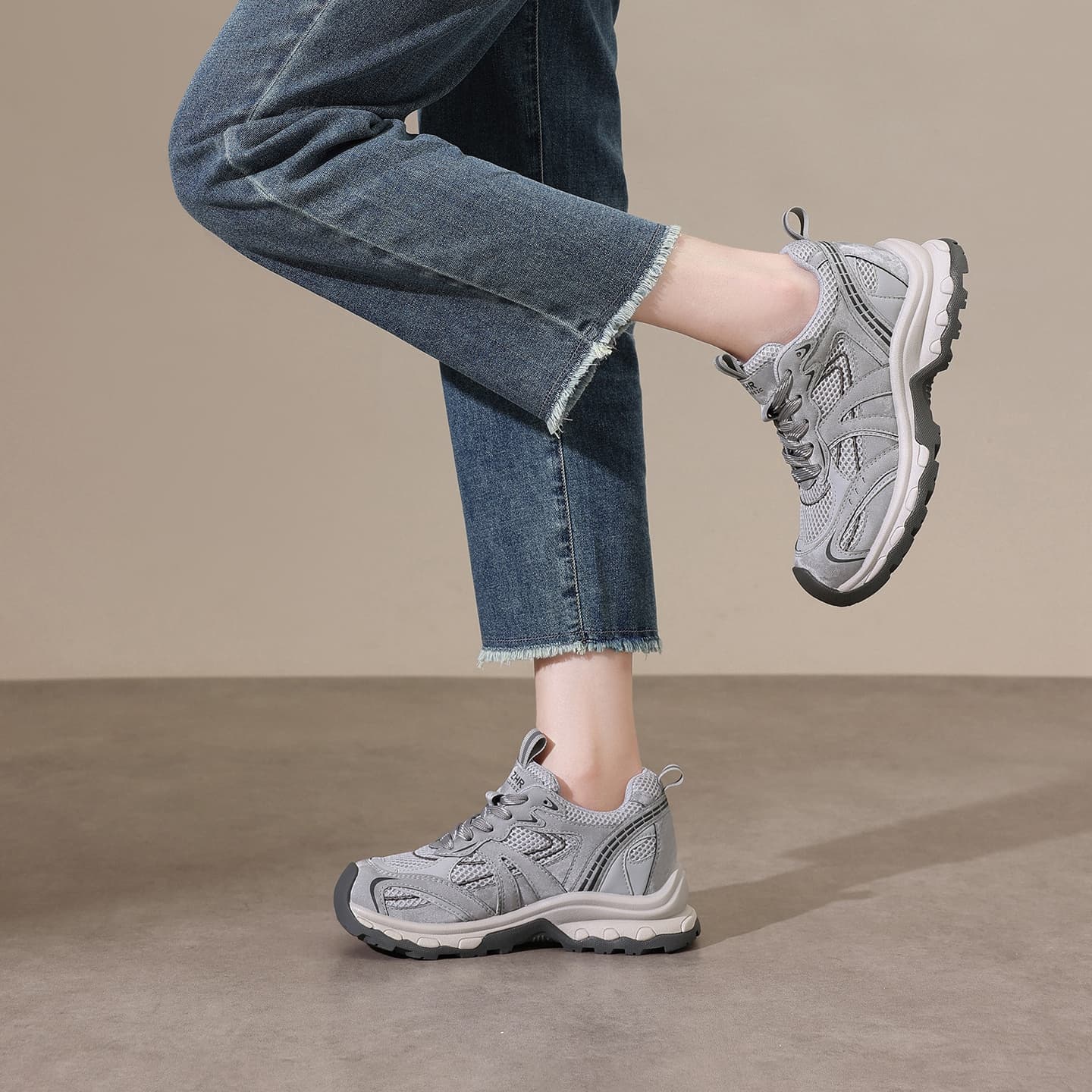 Кроссовки ZHR Chunky Sneakers Low Top Women's - изображение 6