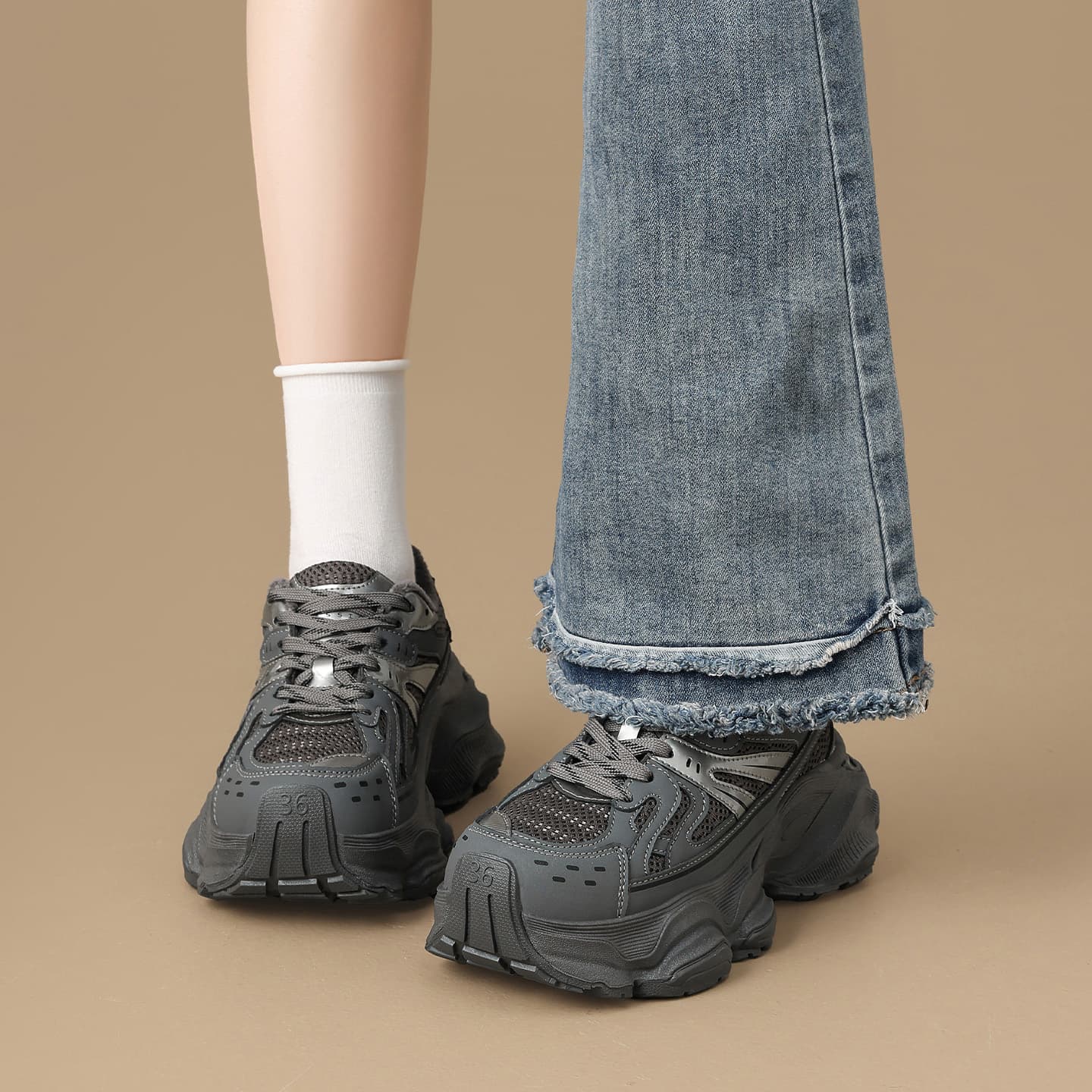 Кроссовки ZHR Low-Top Sneakers Women's - изображение 6