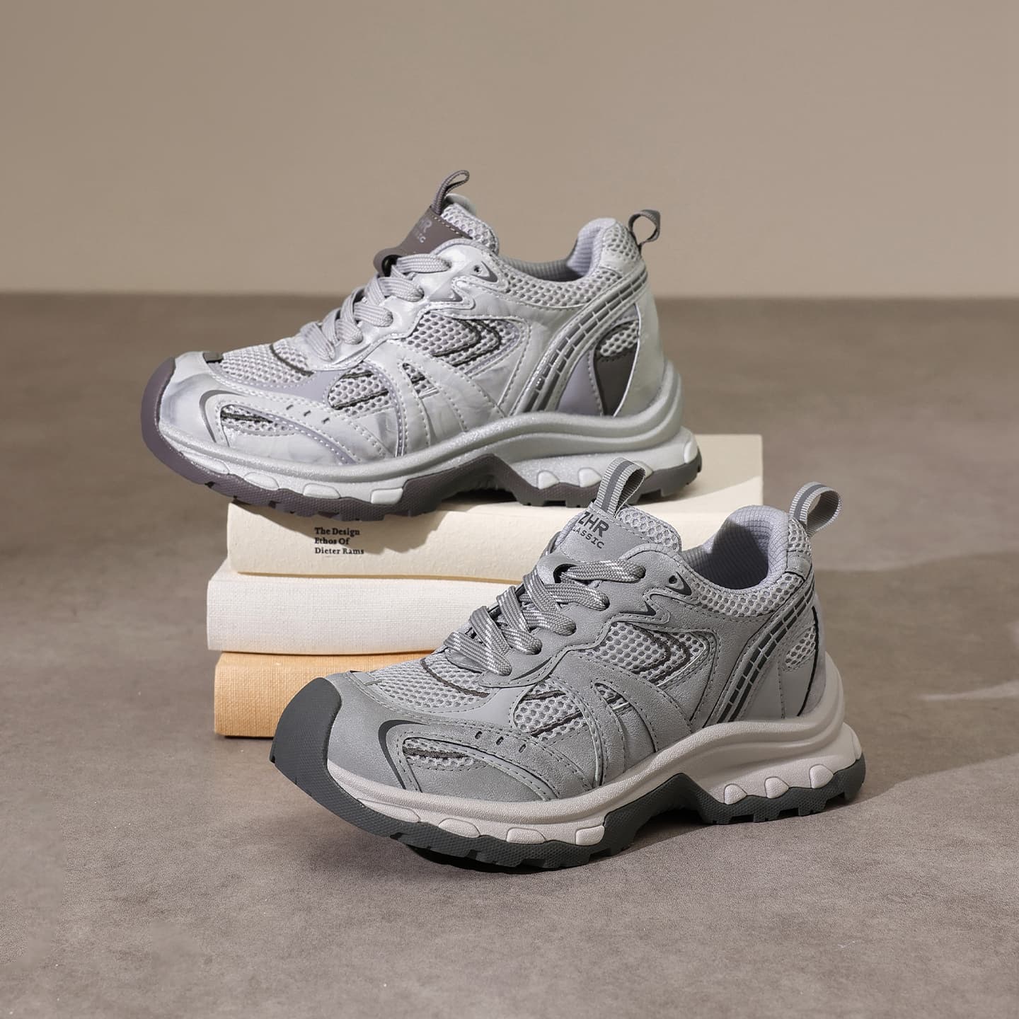 Кроссовки ZHR Chunky Sneakers Low Top Women's - изображение 8