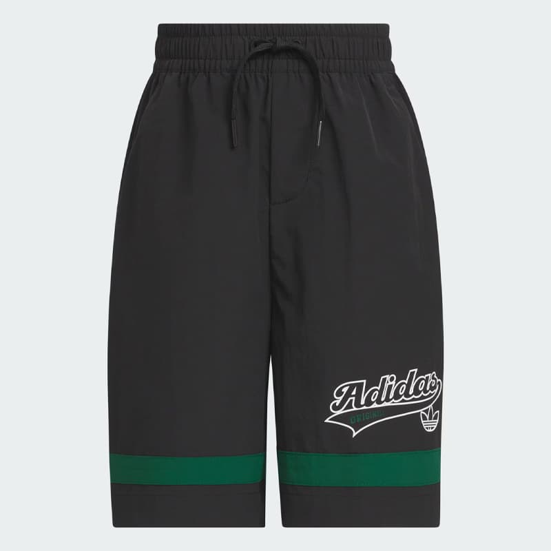 Adidas Originals Повседневные спортивные костюмы Черный Темно-зеленый Детский - изображение 4