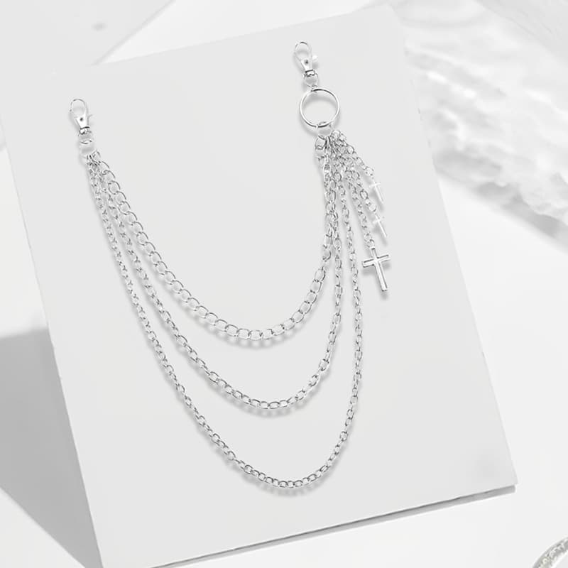 Цепь для брюк Ringlove Металлические цепочки для брюк унисекс - изображение 2
