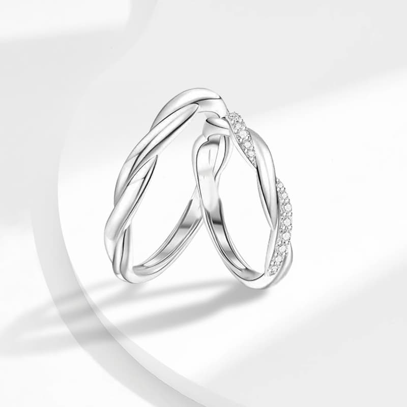 Кольцо Кольца Ringlove из сплава с цирконием унисекс - изображение 2