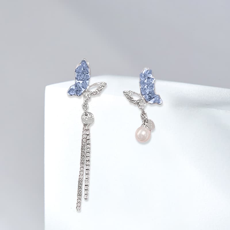Серьги Серьги-гвоздики из стерлингового серебра 925 пробы Ringlove для женщин - изображение 2