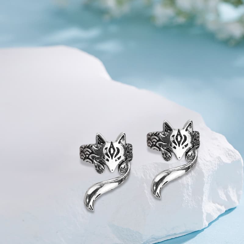 Серьги Ringlove с металлической основой и заколками On женские - изображение 3