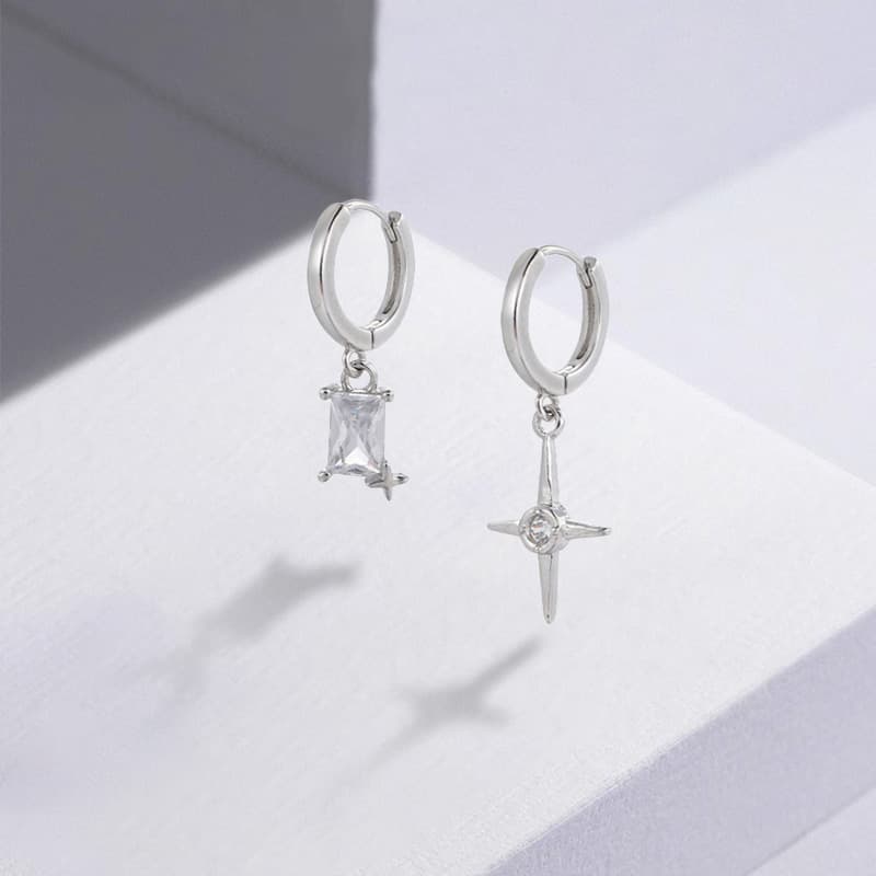 Серьги Серьги-гвоздики Ringlove из сплава унисекс - изображение 2