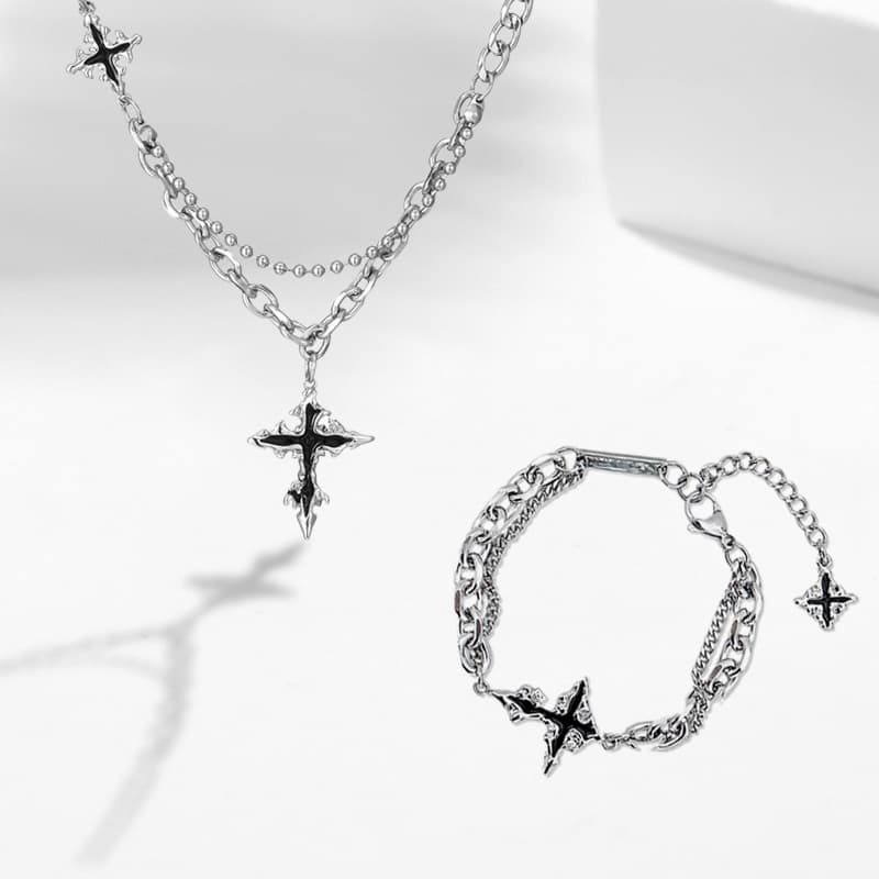 Ожерелье Ringlove Титановые стальные ожерелья унисекс - изображение 2