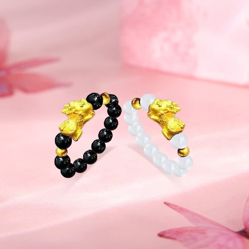 Кольцо Кольца Ringlove с цветной глазурью унисекс - изображение 3