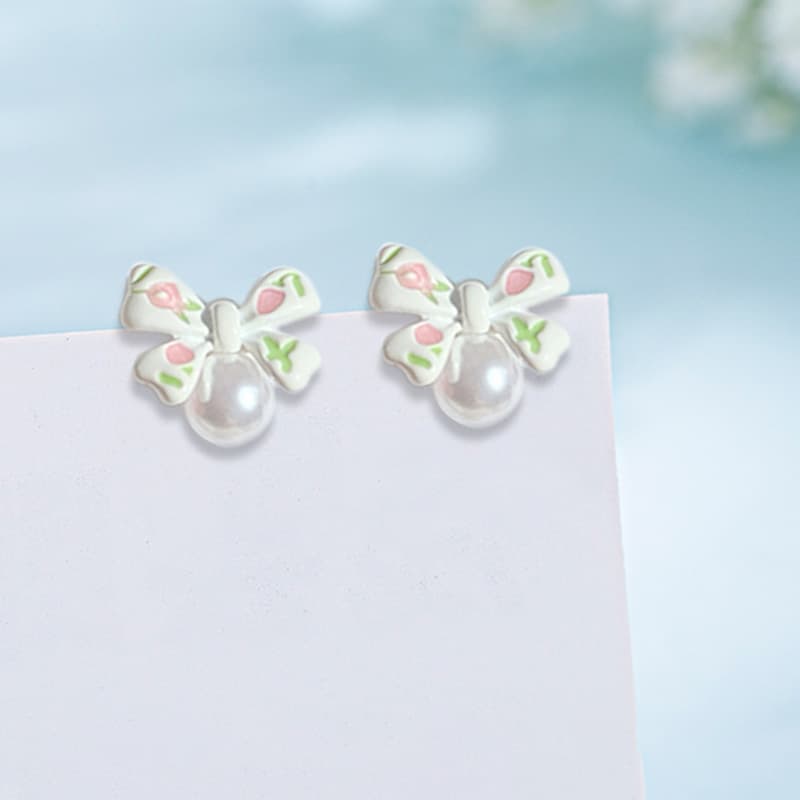Серьги Серьги-гвоздики Ringlove из сплава женские - изображение 3