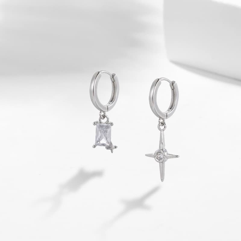 Серьги Серьги-гвоздики Ringlove из сплава унисекс - изображение 3